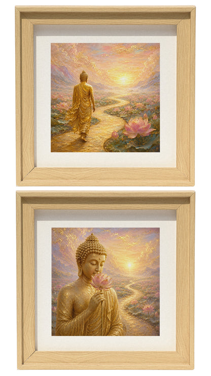 Buddha Decor Frames - Set 8