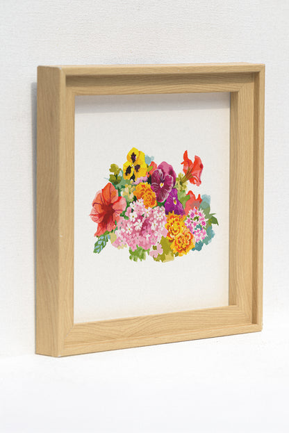 Floral Art Frames | Set 4