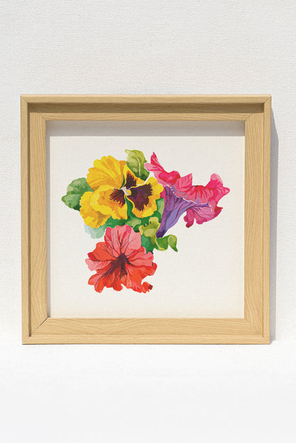 Floral Art Frames | Set 4
