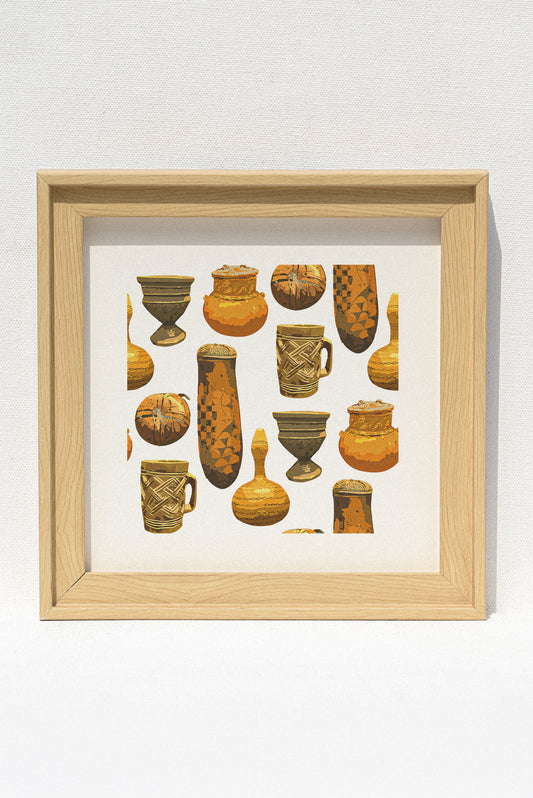 Folk Art Decor Frame 3