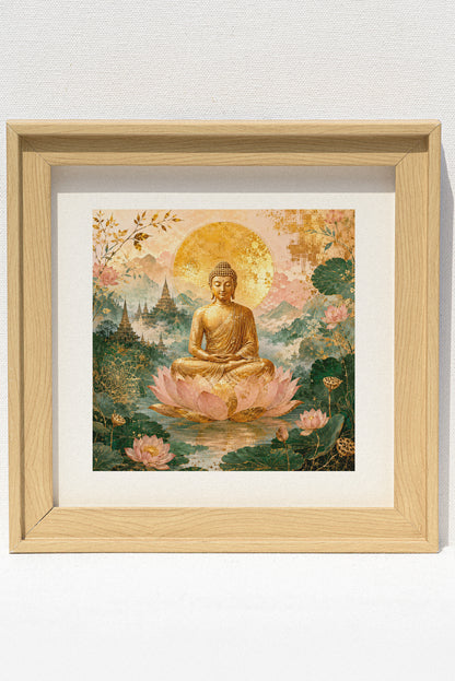 Buddha Decor Frames - Set 1