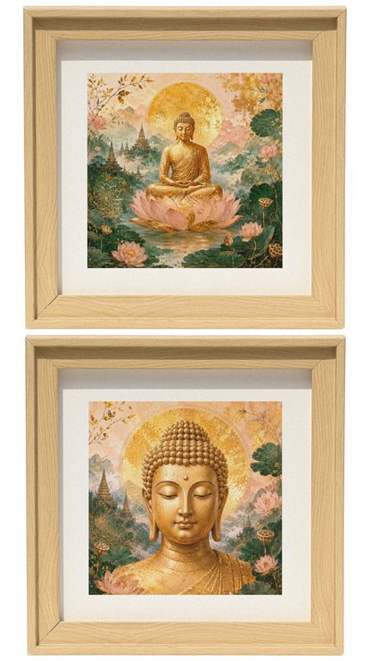 Buddha Decor Frames - Set 1