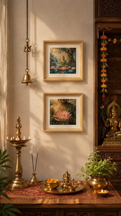 Blessings From Buddha | Decor Frames Set