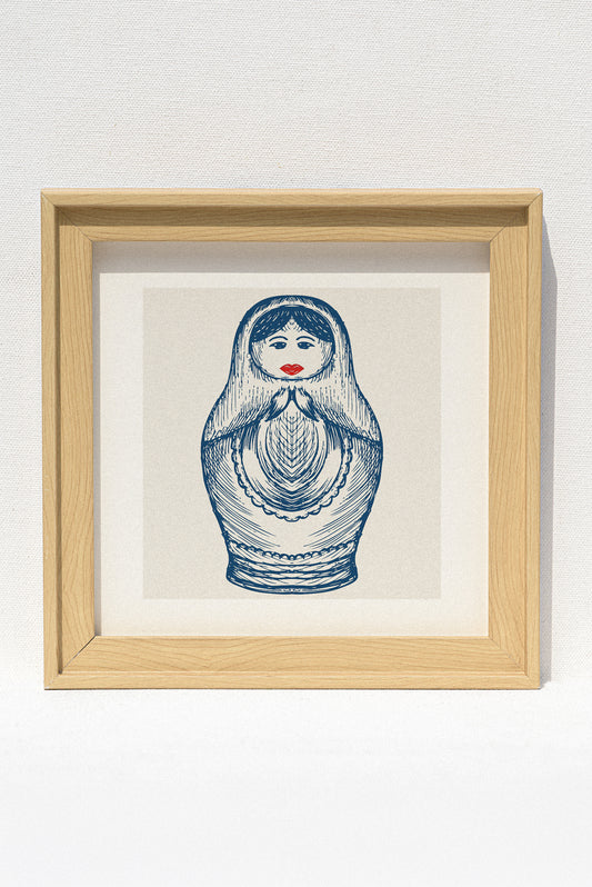 Folk Art Decor Frame 4