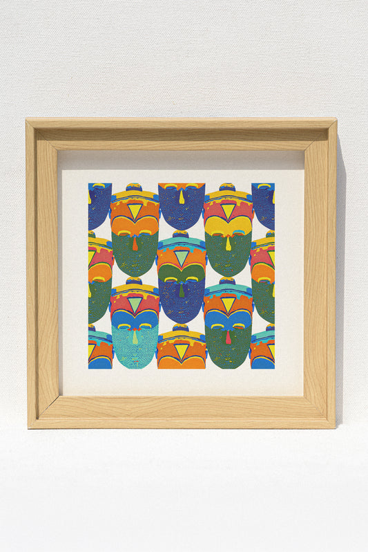 Folk Art Decor Frame 1