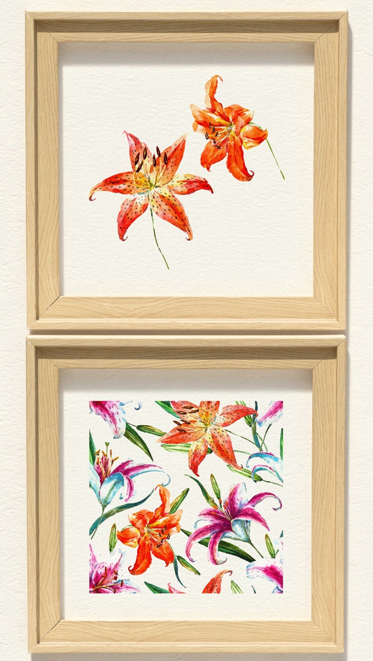 Modern Decor Frames - Set 7