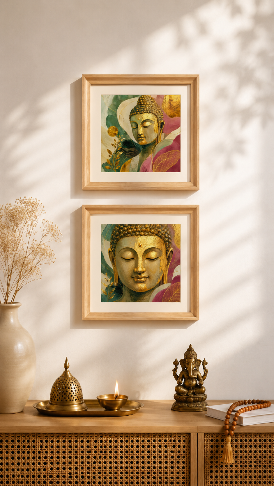 Buddha Decor Frames - Set 10