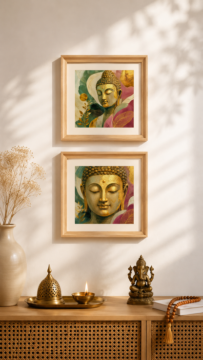 Buddha Decor Frames - Set 10