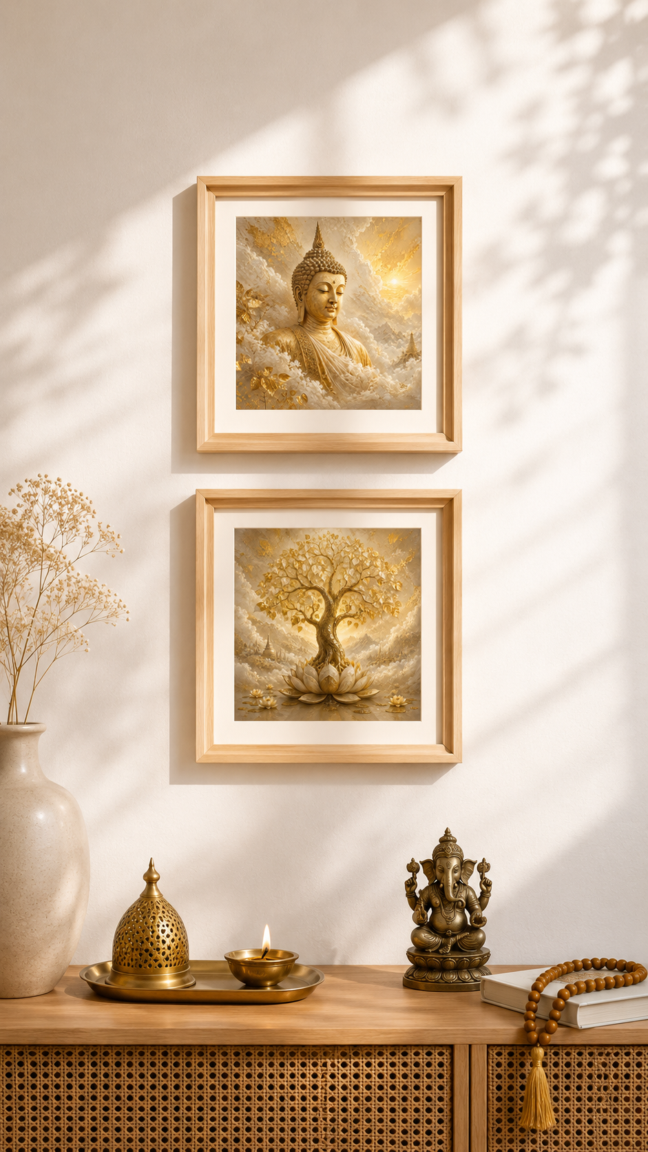 Buddha Decor Frames - Set 9