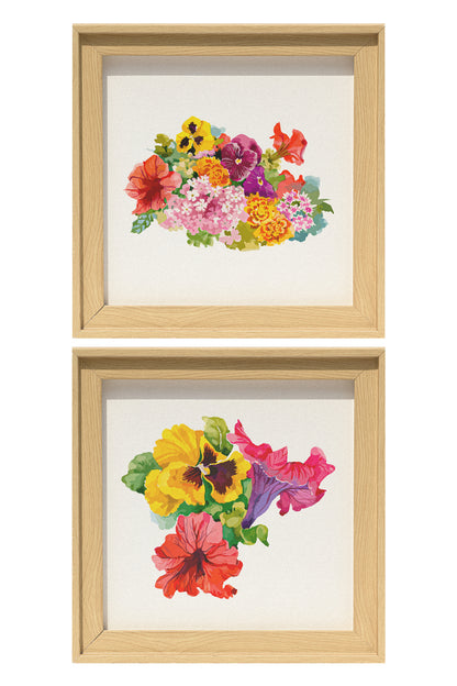 Floral Art Frames | Set 4